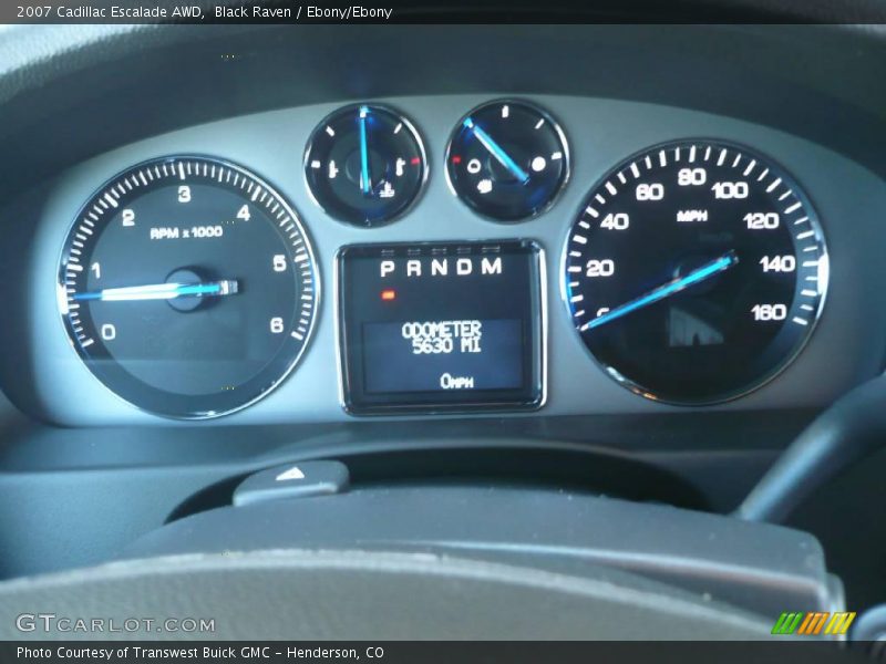 Black Raven / Ebony/Ebony 2007 Cadillac Escalade AWD
