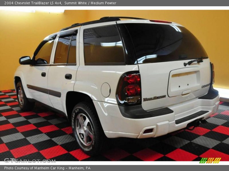 Summit White / Medium Pewter 2004 Chevrolet TrailBlazer LS 4x4