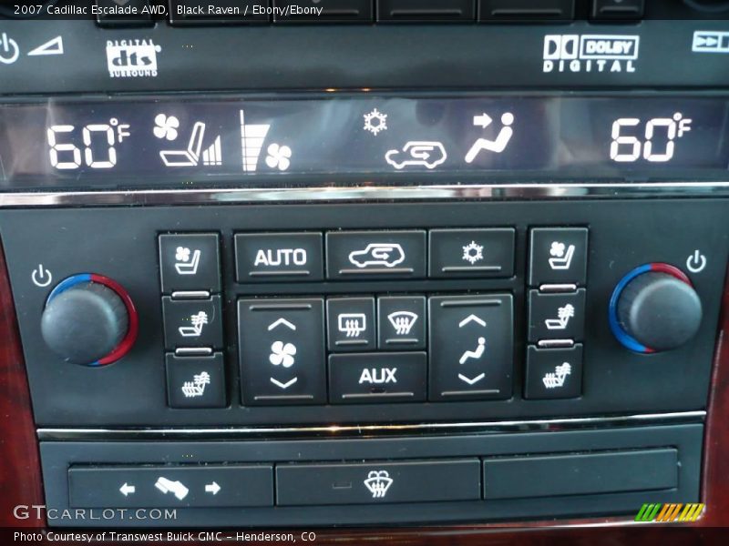 Black Raven / Ebony/Ebony 2007 Cadillac Escalade AWD