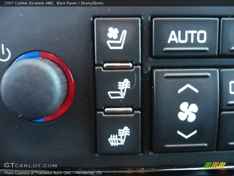 Black Raven / Ebony/Ebony 2007 Cadillac Escalade AWD