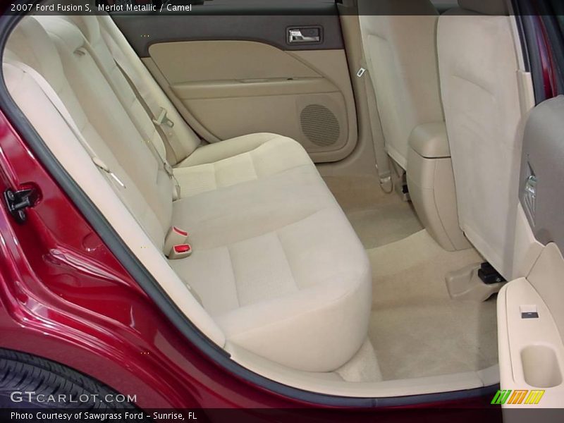 Merlot Metallic / Camel 2007 Ford Fusion S