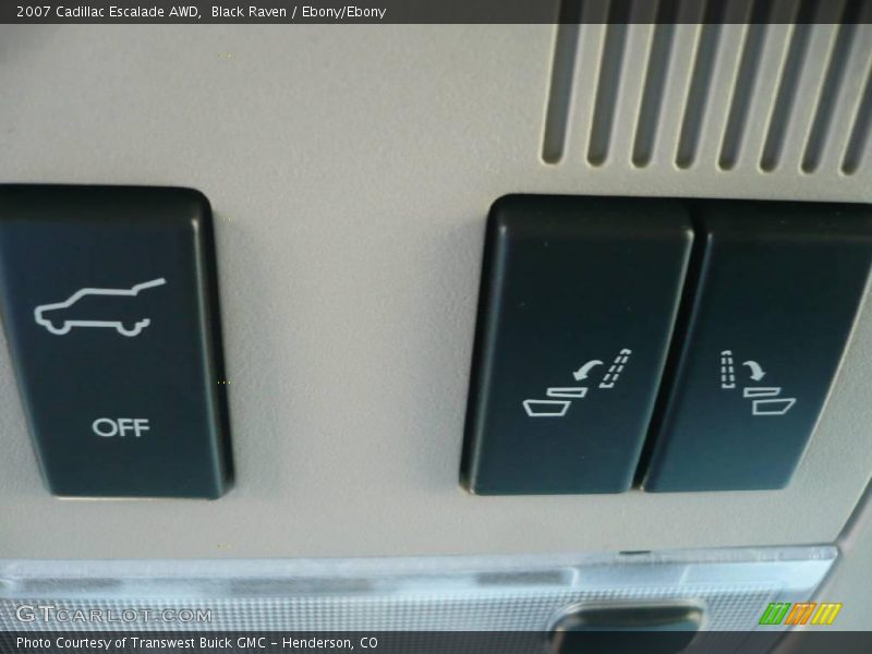 Black Raven / Ebony/Ebony 2007 Cadillac Escalade AWD