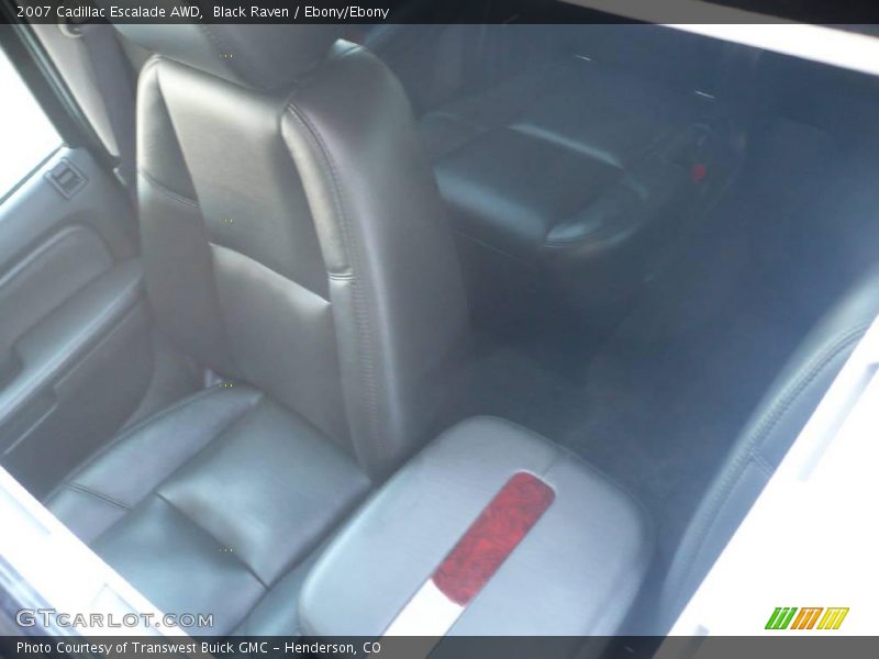 Black Raven / Ebony/Ebony 2007 Cadillac Escalade AWD
