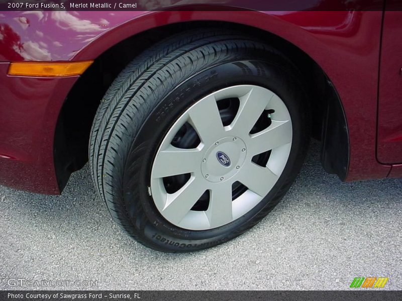 Merlot Metallic / Camel 2007 Ford Fusion S