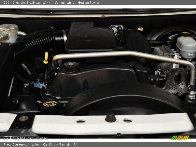 Summit White / Medium Pewter 2004 Chevrolet TrailBlazer LS 4x4