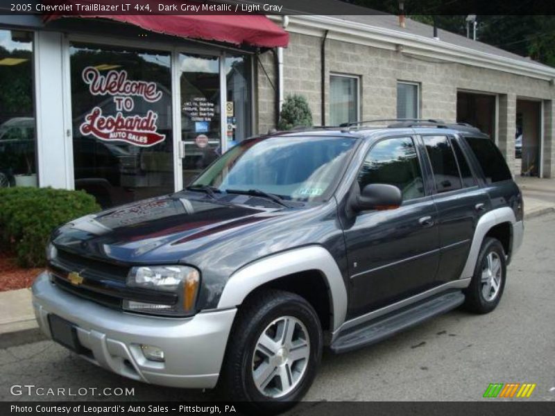Dark Gray Metallic / Light Gray 2005 Chevrolet TrailBlazer LT 4x4