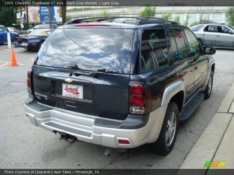 Dark Gray Metallic / Light Gray 2005 Chevrolet TrailBlazer LT 4x4