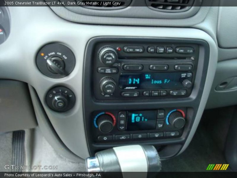 Dark Gray Metallic / Light Gray 2005 Chevrolet TrailBlazer LT 4x4