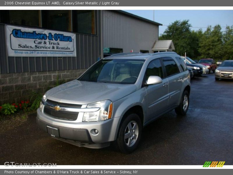 Galaxy Silver Metallic / Light Gray 2006 Chevrolet Equinox LT AWD