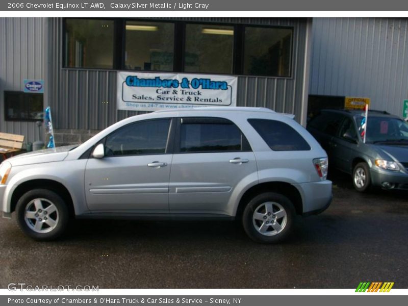 Galaxy Silver Metallic / Light Gray 2006 Chevrolet Equinox LT AWD