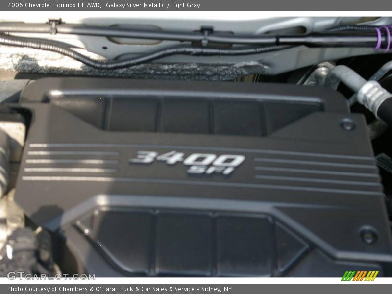 Galaxy Silver Metallic / Light Gray 2006 Chevrolet Equinox LT AWD