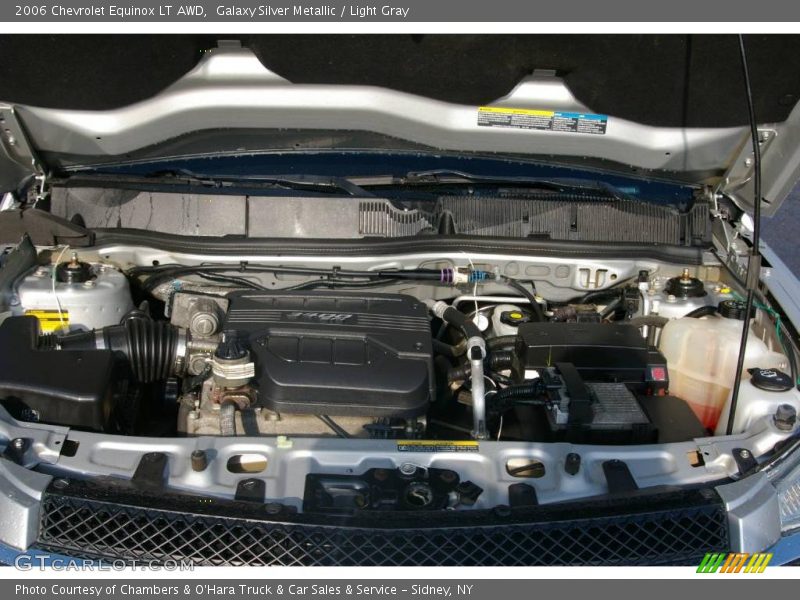Galaxy Silver Metallic / Light Gray 2006 Chevrolet Equinox LT AWD