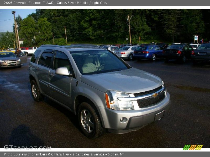 Galaxy Silver Metallic / Light Gray 2006 Chevrolet Equinox LT AWD