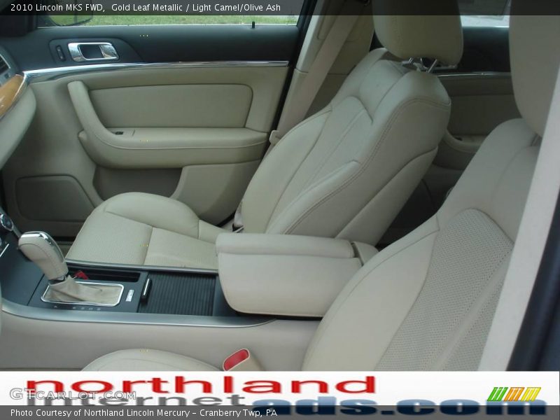 Gold Leaf Metallic / Light Camel/Olive Ash 2010 Lincoln MKS FWD