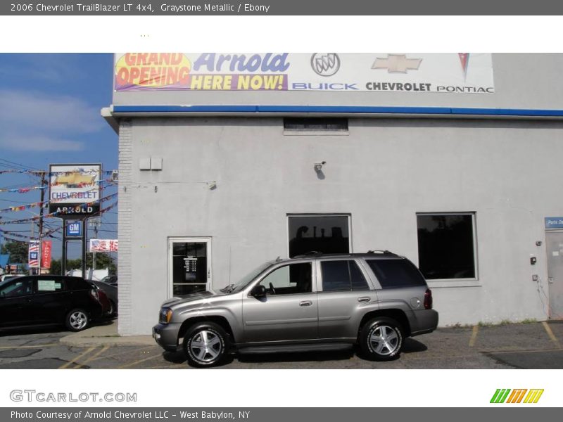 Graystone Metallic / Ebony 2006 Chevrolet TrailBlazer LT 4x4