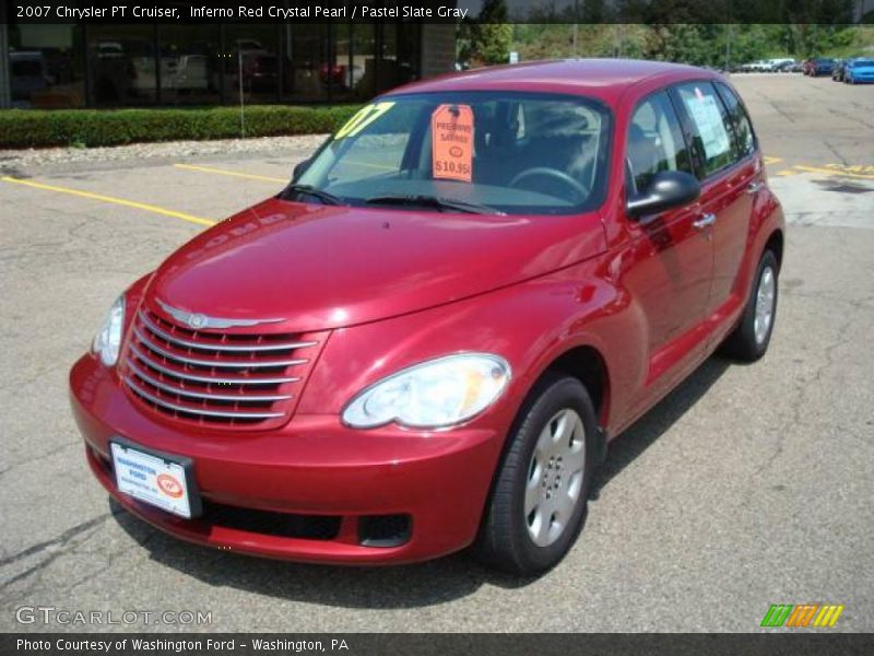 Inferno Red Crystal Pearl / Pastel Slate Gray 2007 Chrysler PT Cruiser