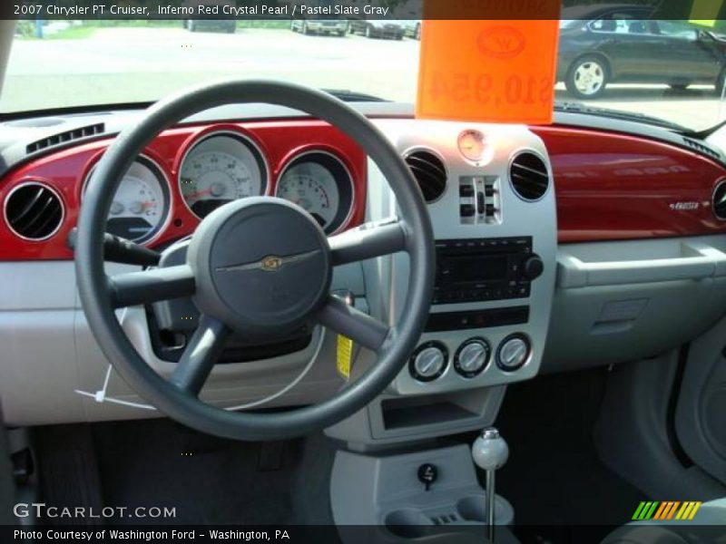 Inferno Red Crystal Pearl / Pastel Slate Gray 2007 Chrysler PT Cruiser