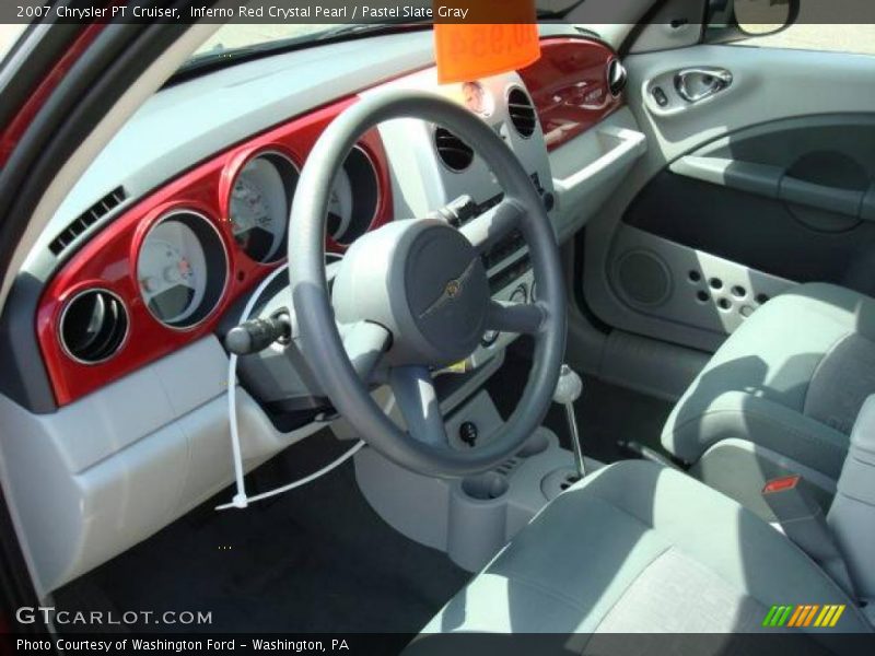 Inferno Red Crystal Pearl / Pastel Slate Gray 2007 Chrysler PT Cruiser