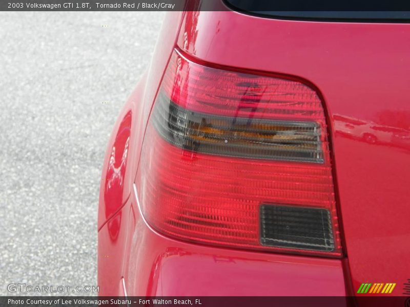 Tornado Red / Black/Gray 2003 Volkswagen GTI 1.8T