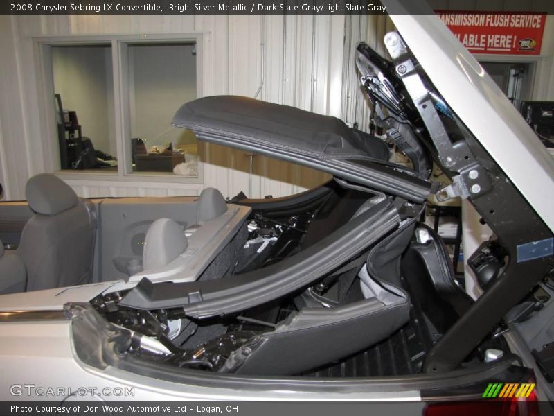 Bright Silver Metallic / Dark Slate Gray/Light Slate Gray 2008 Chrysler Sebring LX Convertible