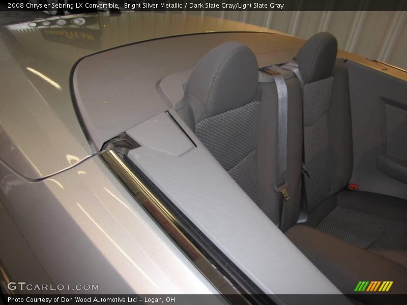 Bright Silver Metallic / Dark Slate Gray/Light Slate Gray 2008 Chrysler Sebring LX Convertible