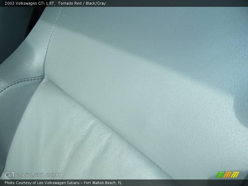 Tornado Red / Black/Gray 2003 Volkswagen GTI 1.8T