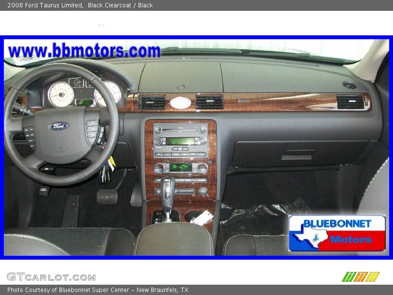 Black Clearcoat / Black 2008 Ford Taurus Limited