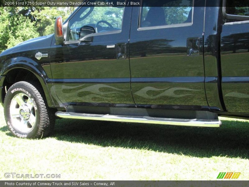Black / Black 2006 Ford F250 Super Duty Harley Davidson Crew Cab 4x4