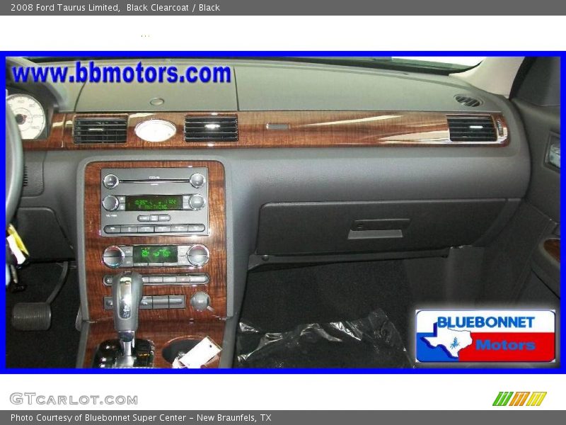 Black Clearcoat / Black 2008 Ford Taurus Limited