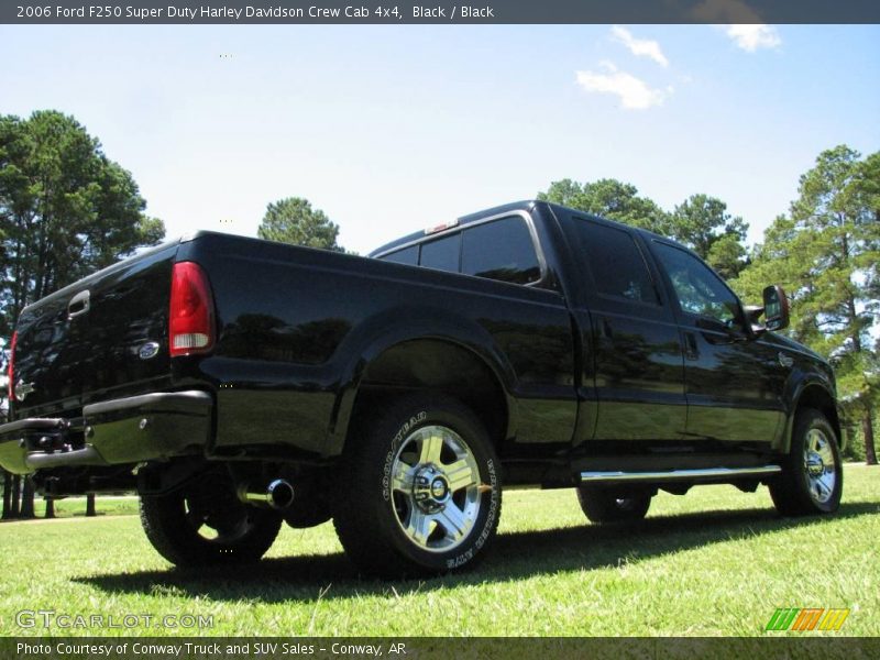 Black / Black 2006 Ford F250 Super Duty Harley Davidson Crew Cab 4x4