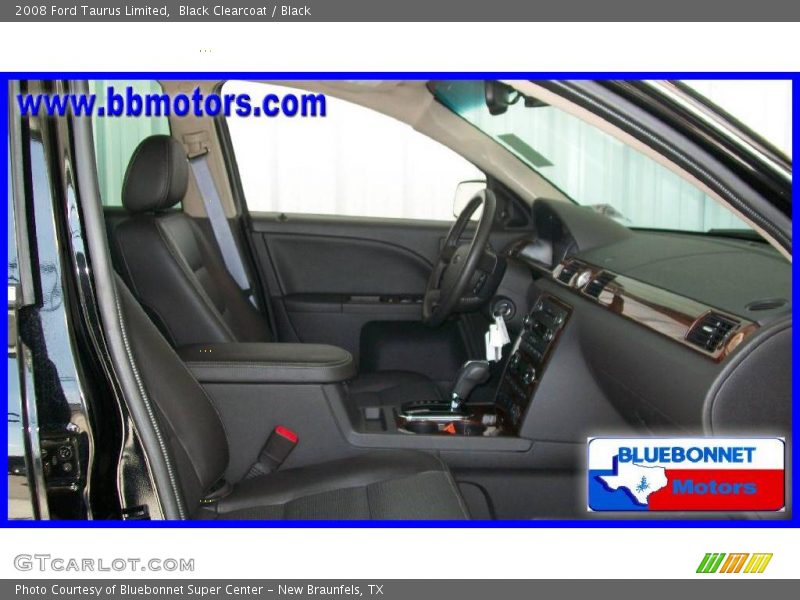 Black Clearcoat / Black 2008 Ford Taurus Limited