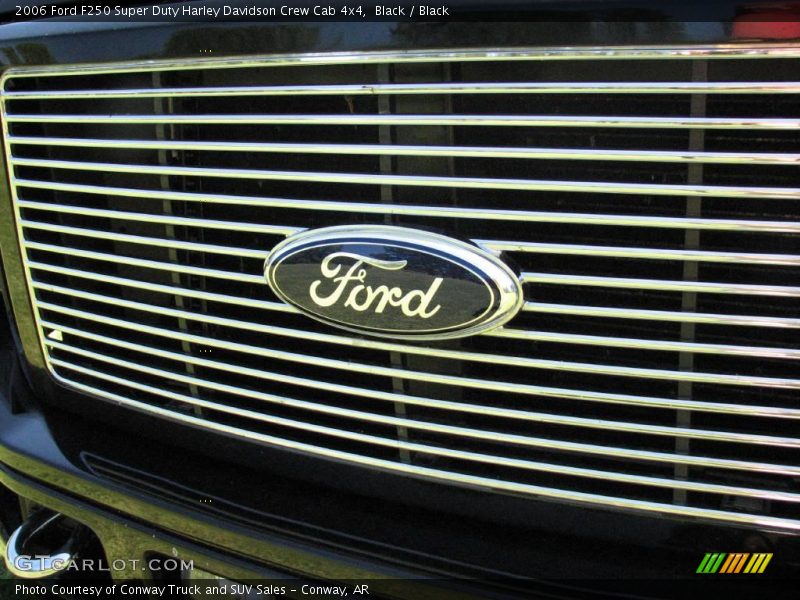 Black / Black 2006 Ford F250 Super Duty Harley Davidson Crew Cab 4x4
