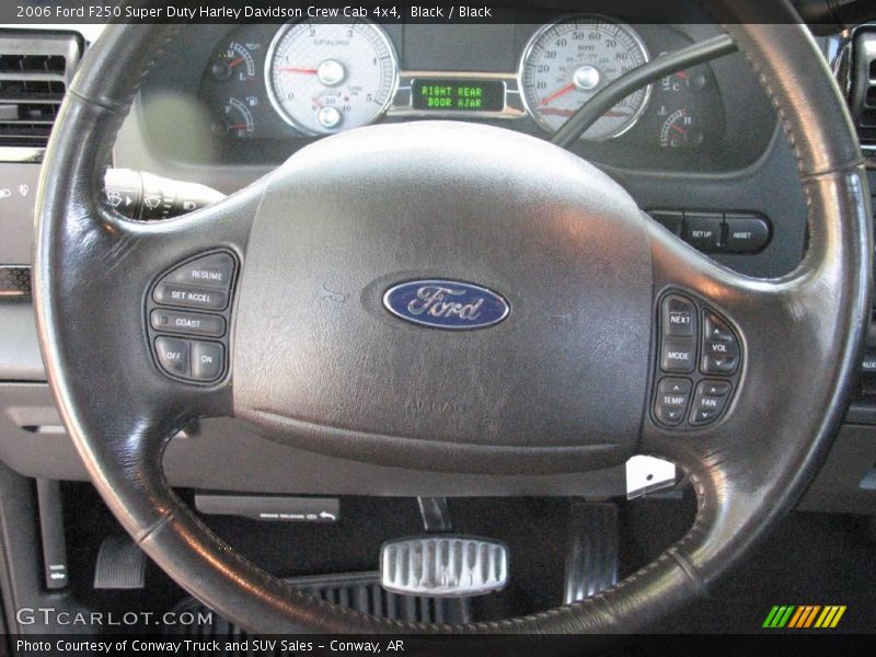 Black / Black 2006 Ford F250 Super Duty Harley Davidson Crew Cab 4x4