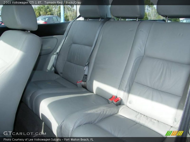 Tornado Red / Black/Gray 2003 Volkswagen GTI 1.8T