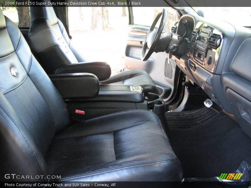 Black / Black 2006 Ford F250 Super Duty Harley Davidson Crew Cab 4x4