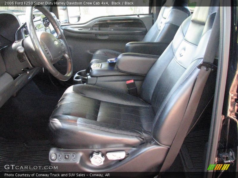 Black / Black 2006 Ford F250 Super Duty Harley Davidson Crew Cab 4x4