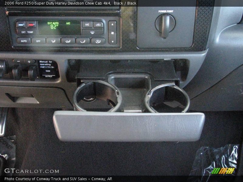 Black / Black 2006 Ford F250 Super Duty Harley Davidson Crew Cab 4x4