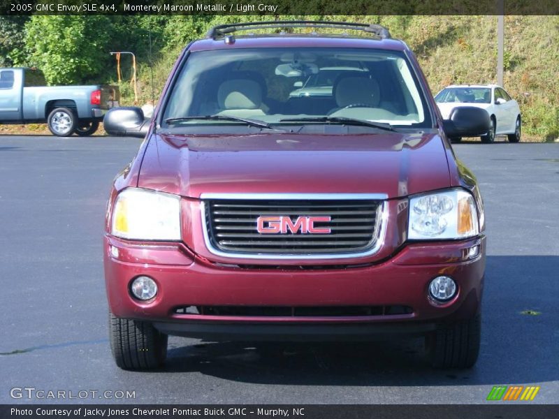 Monterey Maroon Metallic / Light Gray 2005 GMC Envoy SLE 4x4