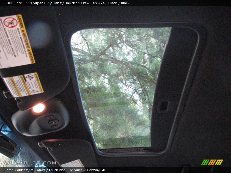 Black / Black 2006 Ford F250 Super Duty Harley Davidson Crew Cab 4x4