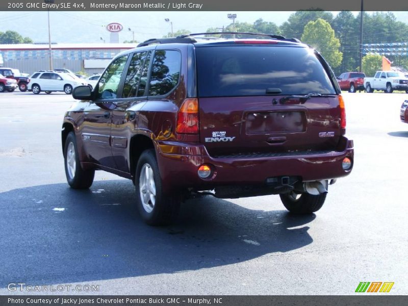 Monterey Maroon Metallic / Light Gray 2005 GMC Envoy SLE 4x4
