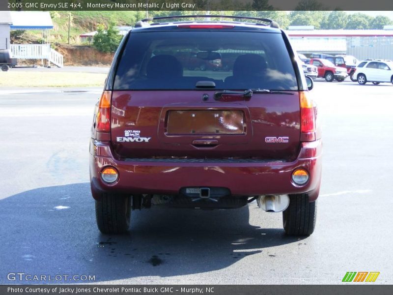 Monterey Maroon Metallic / Light Gray 2005 GMC Envoy SLE 4x4