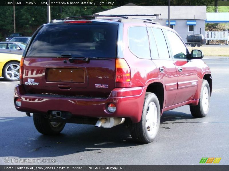 Monterey Maroon Metallic / Light Gray 2005 GMC Envoy SLE 4x4