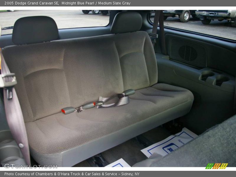 Midnight Blue Pearl / Medium Slate Gray 2005 Dodge Grand Caravan SE