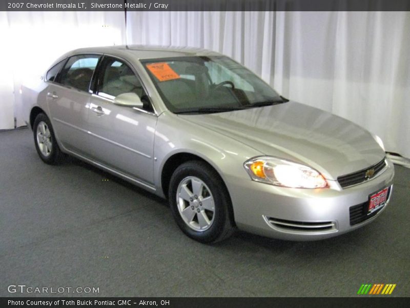 Silverstone Metallic / Gray 2007 Chevrolet Impala LT