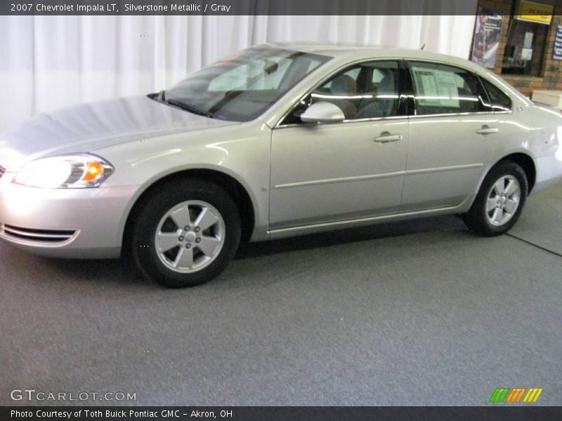 Silverstone Metallic / Gray 2007 Chevrolet Impala LT