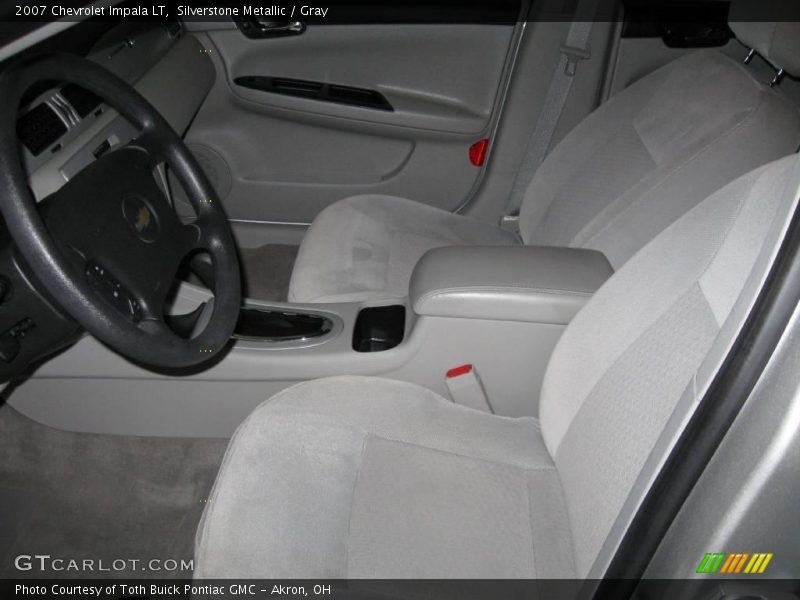 Silverstone Metallic / Gray 2007 Chevrolet Impala LT