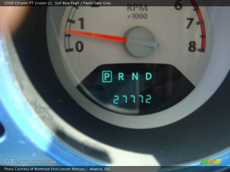 Surf Blue Pearl / Pastel Slate Gray 2008 Chrysler PT Cruiser LX