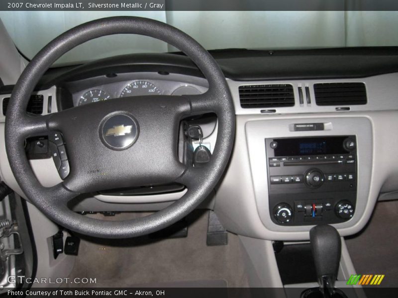 Silverstone Metallic / Gray 2007 Chevrolet Impala LT