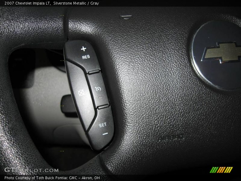 Silverstone Metallic / Gray 2007 Chevrolet Impala LT