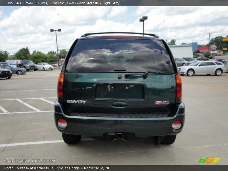 Emerald Jewel Green Metallic / Light Gray 2005 GMC Envoy SLT 4x4